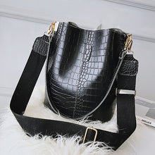 Lade das Bild in den Galerie-Viewer, Alligator Print Handbag Women's Ins Shoulder Bag Double-Shoulder Strap Women's Bag Crossbody Bag Bag