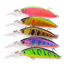 Lade das Bild in den Galerie-Viewer, 2pcs Lure 7cm/5.7G Far Cast Submerged Mino Fresh Water Lure Topmouth Culter
