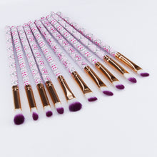 Load image into Gallery viewer, 10 PCs Eye Brush Makeup Brushes