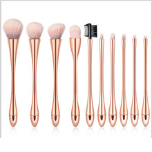 Load image into Gallery viewer, 10-Piece Makeup Brush Small Waist Goblet Makeup Brush Set