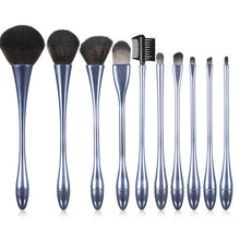 Load image into Gallery viewer, 10-Piece Makeup Brush Small Waist Goblet Makeup Brush Set