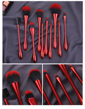 Load image into Gallery viewer, 10-Piece Makeup Brush Small Waist Goblet Makeup Brush Set