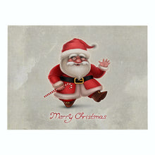 Load image into Gallery viewer, 2PCs Christmas Tablecloths Waterproof Polyester Linen Cartoon Printing Series Dining Table Cushion