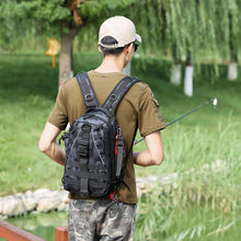 Lade das Bild in den Galerie-Viewer, Lure Bag Single Shoulder Multi-Function Tactical Backpack Outdoor Bag
