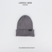 Load image into Gallery viewer, Warm Winter Knit Beanie Hats Trendy Korean Style Macaron Color Solid Color Windproof Wool Unisex