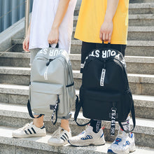 Lade das Bild in den Galerie-Viewer, Fashion Trend High School Student Backpack Women's Travel Bag Junior High School Student Schoolbag