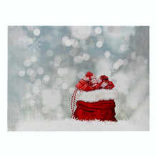 Load image into Gallery viewer, 2PCs Christmas Tablecloths Waterproof Polyester Linen Cartoon Printing Series Dining Table Cushion