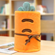Lade das Bild in den Galerie-Viewer, Cartoon Roll Carpet Coral Fleece Blanket Pet Blanket Flannel Air Conditioning Blanket Nap Blanket Cover Blanket