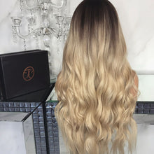 Lade das Bild in den Galerie-Viewer, Women Wig Medium Long Curly Hair Synthetic Wigs W442