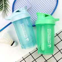 Load image into Gallery viewer, 2Pc Mugs 600/500ml Protein Powder Shake Cup Fitness Sports Cup