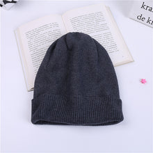 Load image into Gallery viewer, Warm Winter Knit Beanie Hats Woolen Cap Women Autumn and Winter Korean Style Postpartum Unisex