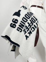 Load image into Gallery viewer, Classic Style Letter Wool Shawl Blanket Aircraft Blanket Decorative Blanket Woven Blanket