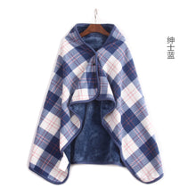 Load image into Gallery viewer, Moisture Absorption Heating and Warm-Keeping Blanket Lunch Break Leg Covering Blanket Small Blanket Lazy Button Blanket