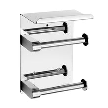 Lade das Bild in den Galerie-Viewer, 304 Stainless Steel Toilet Paper Holder Punch-Free Kitchen and Bathroom Phone Holder