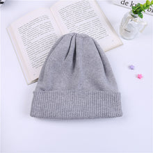 Load image into Gallery viewer, Warm Winter Knit Beanie Hats Woolen Cap Women Autumn and Winter Korean Style Postpartum Unisex