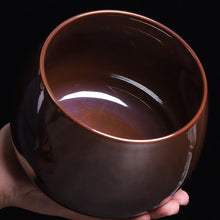 Lade das Bild in den Galerie-Viewer, Ashtray Ceramic Tea Basin Zen Japanese Extra Large Tea Basin Washed Study Kung Fu Tea Set Ceramic