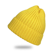 Lade das Bild in den Galerie-Viewer, Warm Winter Knit Beanie Hats Autumn and Winter Jelly Color Men's and Women's Wool Earflaps Warm Unisex