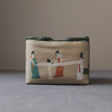 Lade das Bild in den Galerie-Viewer, Travel Bag Taiwan Cloth Bag One Pot Two Cups Large Cloth Bag Cloth Bag