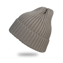 Lade das Bild in den Galerie-Viewer, Warm Winter Knit Beanie Hats Autumn and Winter Jelly Color Men's and Women's Wool Earflaps Warm Unisex