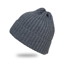 Lade das Bild in den Galerie-Viewer, Warm Winter Knit Beanie Hats Autumn and Winter Jelly Color Men's and Women's Wool Earflaps Warm Unisex