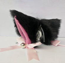 Lade das Bild in den Galerie-Viewer, 2x Halloween Xmas Christmas Gifts Decoration Anime Party Cat Ears Barrettes Lolita Adult Lady like Woman Fox Bow