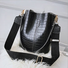 Lade das Bild in den Galerie-Viewer, Alligator Print Handbag Women's Ins Shoulder Bag Double-Shoulder Strap Women's Bag Crossbody Bag Bag