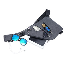 Load image into Gallery viewer, Fashion Left and Right Shoulder Men's Chest Bag, Personal Waterproof Single Shoulder Anti-Theft Package