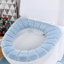 Load image into Gallery viewer, 3pcs Toilet Seat Cover Pads Cushion Cushion Thicker Knitted Universal