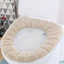 Load image into Gallery viewer, 3pcs Toilet Seat Cover Pads Cushion Cushion Thicker Knitted Universal