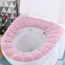 Load image into Gallery viewer, 3pcs Toilet Seat Cover Pads Cushion Cushion Thicker Knitted Universal