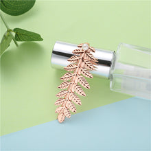 Load image into Gallery viewer, 2PCs Bridal Golden Leaf Headdress Earrings Crown Head Hoop Armband Christmas Gift