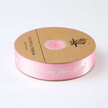 Load image into Gallery viewer, 2pcs Christmas Packing Materials 2.5cm * 45M Just for You Polyester Belt Cake Gift Bow