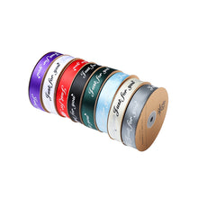 Load image into Gallery viewer, 2pcs Christmas Packing Materials 2.5cm * 45M Just for You Polyester Belt Cake Gift Bow