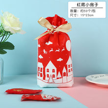Load image into Gallery viewer, 2x Halloween Xmas Christmas Gifts Decoration Ribbon Drawstring Bag Gift Candy Grocery Bag