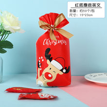 Load image into Gallery viewer, 2x Halloween Xmas Christmas Gifts Decoration Ribbon Drawstring Bag Gift Candy Grocery Bag