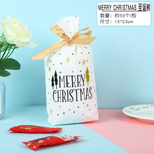 Load image into Gallery viewer, 2x Halloween Xmas Christmas Gifts Decoration Ribbon Drawstring Bag Gift Candy Grocery Bag