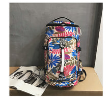 Lade das Bild in den Galerie-Viewer, Backpack Large-Capacity Multi-Functional Gym Bag Yoga Bag Dry Wet Separation Water-Proof Bag Canvas Bag