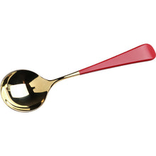 Lade das Bild in den Galerie-Viewer, 304 Stainless Steel Flatware Sets 16cm round Head Spoon Soup Spoon Spoon