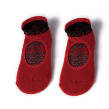 Lade das Bild in den Galerie-Viewer, 2 Pair Ladies Silicone Non-Slip Yoga Pilates Socks, Cotton Thickened Short Backless