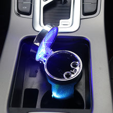 Load image into Gallery viewer, Ashtray Colorful Car Color Light Flip Luminous Car Supplies Ashtray