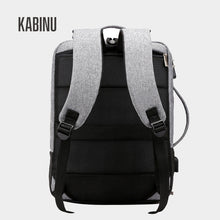 Lade das Bild in den Galerie-Viewer, Business Backpack Men's Anti-Theft Multifunctional Backpack Business Trip Leisure Laptop Large Space Backpack