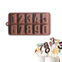 Load image into Gallery viewer, 10pc Silicone Mold Chocolate Mold High Temperature Resistance Edible Silicon