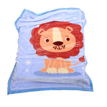 Load image into Gallery viewer, Nap Blanket Winter Double-Layer Thickened Right-Angle Edging Cover Blanket Baby Cloud Blanket Cartoon Blanket