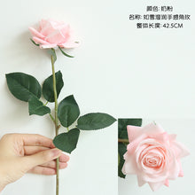 Load image into Gallery viewer, 10PCs Feel Moist Rose Artificial Fake Flower Plants Home Decoration Wedding Bouquet