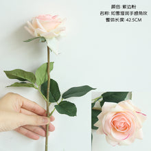 Load image into Gallery viewer, 10PCs Feel Moist Rose Artificial Fake Flower Plants Home Decoration Wedding Bouquet
