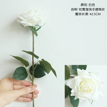 Load image into Gallery viewer, 10PCs Feel Moist Rose Artificial Fake Flower Plants Home Decoration Wedding Bouquet