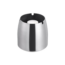 Lade das Bild in den Galerie-Viewer, Ashtray Gift Stainless Steel Large round Hotel Household Gold Lid Heightening Stainless Steel Ash Tray