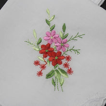 Load image into Gallery viewer, Fabric Embroidered Butterfly Luxury Hankies Lace Flower Hanky Cloth For Ladies