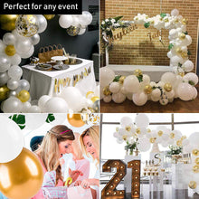 Load image into Gallery viewer, 100pcs Platinum Suit Balloon Garland Birthday Party Wedding Decoration