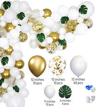 Load image into Gallery viewer, 100pcs Platinum Suit Balloon Garland Birthday Party Wedding Decoration